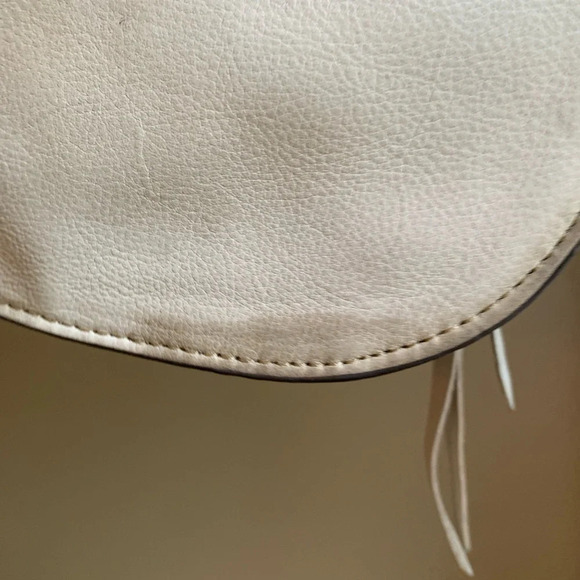 Aimee Kestenberg Sorrento Crossbody Bag - leather white cream purse - Picture 7 of 13